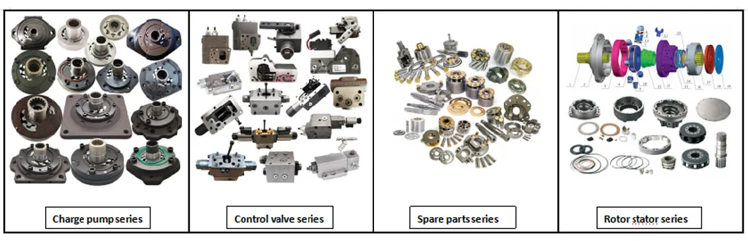 Jeil Jmv 44/22 45/28 53/34 64 53/31 76/45 147/95 155/89 173/101 185/114 Rotary Group Cylinder Block Pistons Valve Plate Shaft Hydraulic Motor Pump Parts